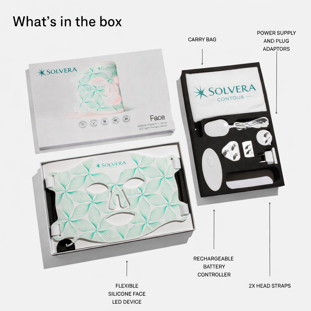 Solveraa™ Professional LED Face & Neck Mask